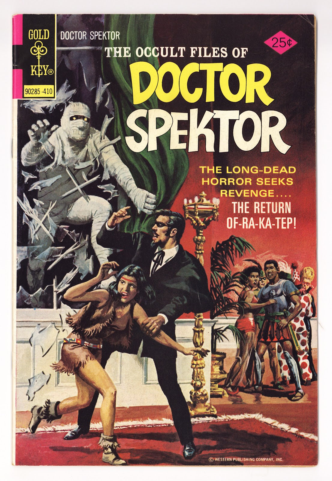 The Occult Files of Dr. Spektor   10  Mid Grade   (1974)     