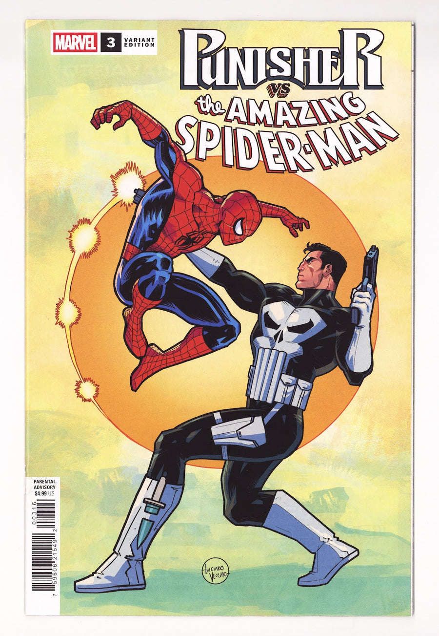 Punisher Vs. Spider-Man  3 Vecchio  Incentive NM- (9.2) NM- (9.2) (2026)