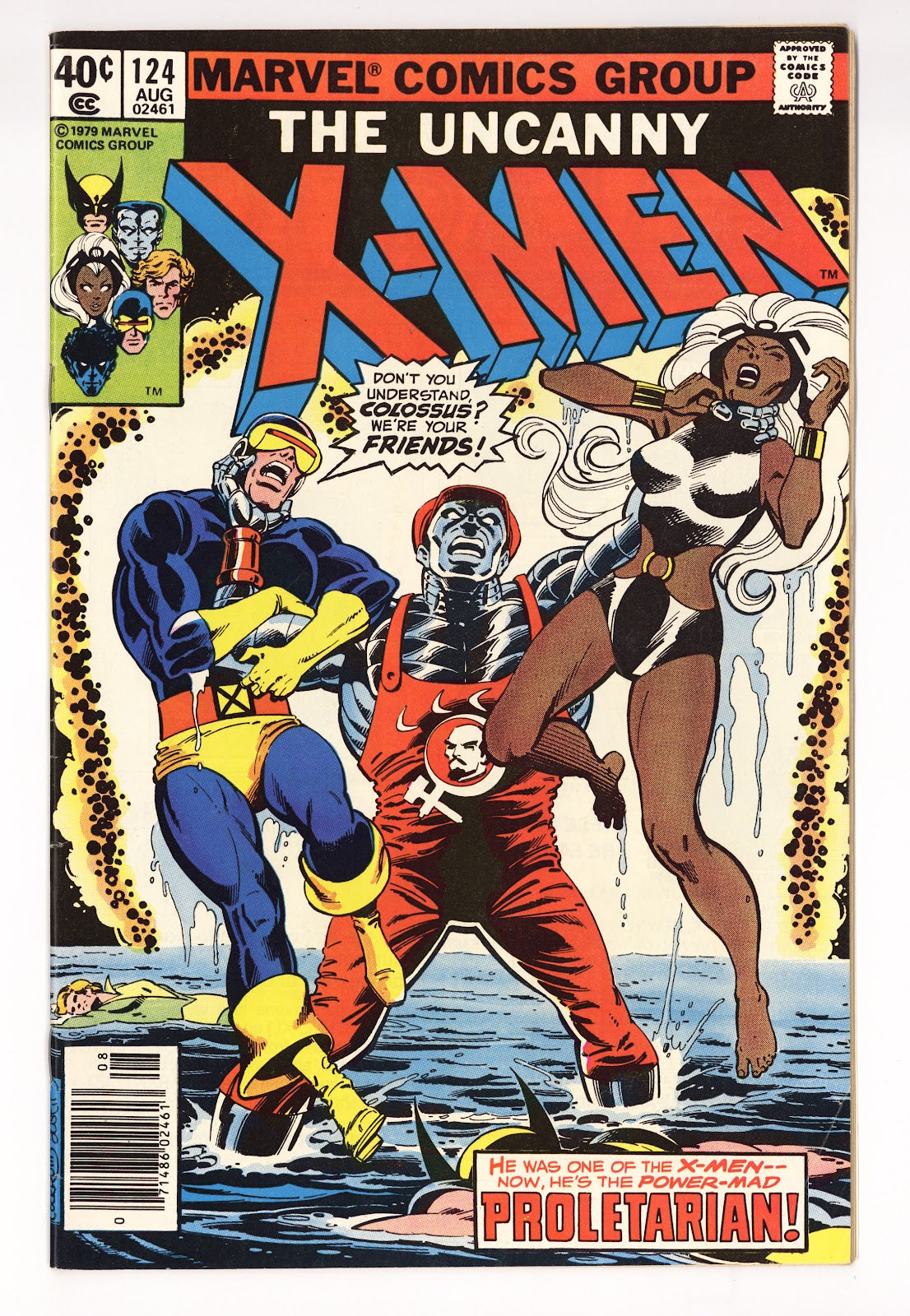 The X-Men Vol 1 124  FN- (5.5)   (1979)   Newsstand  