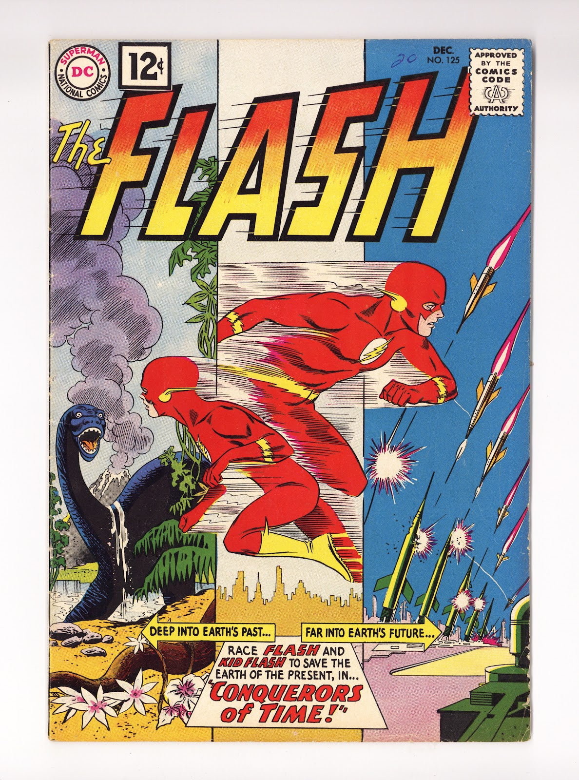 The Flash Vol 1 125  VG/FN (5.0)   (1961)     