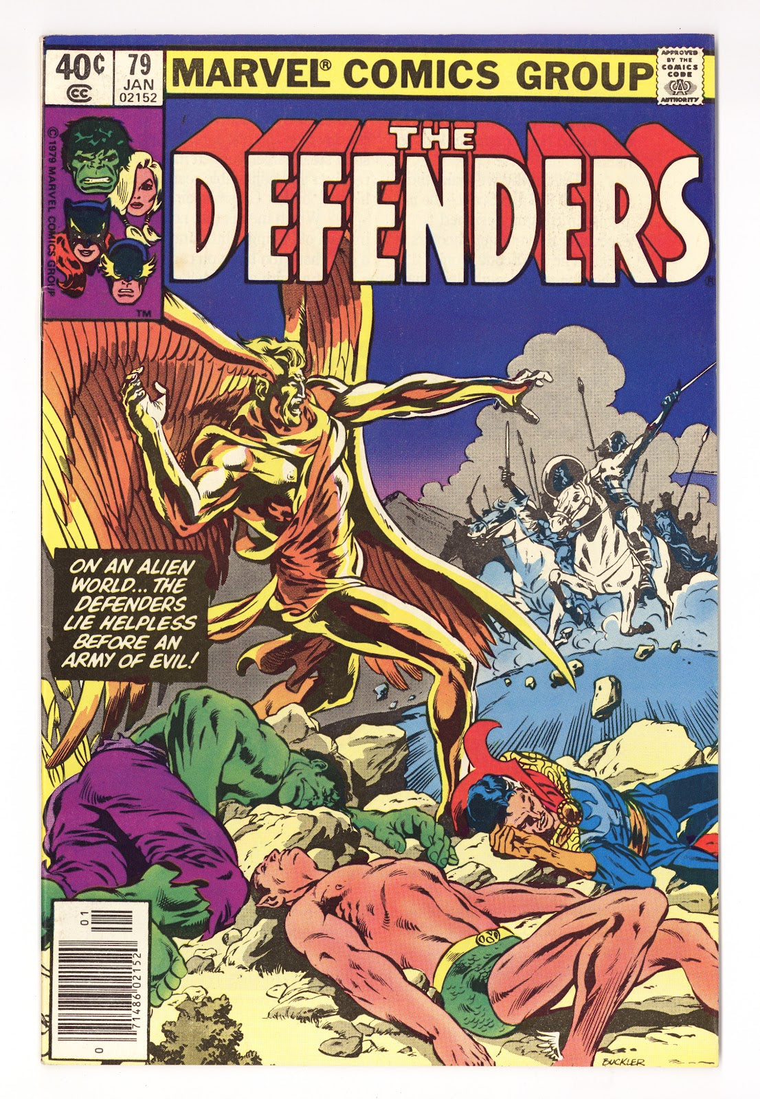 The Defenders Vol 1 79  Mid Grade   (1980)   Newsstand