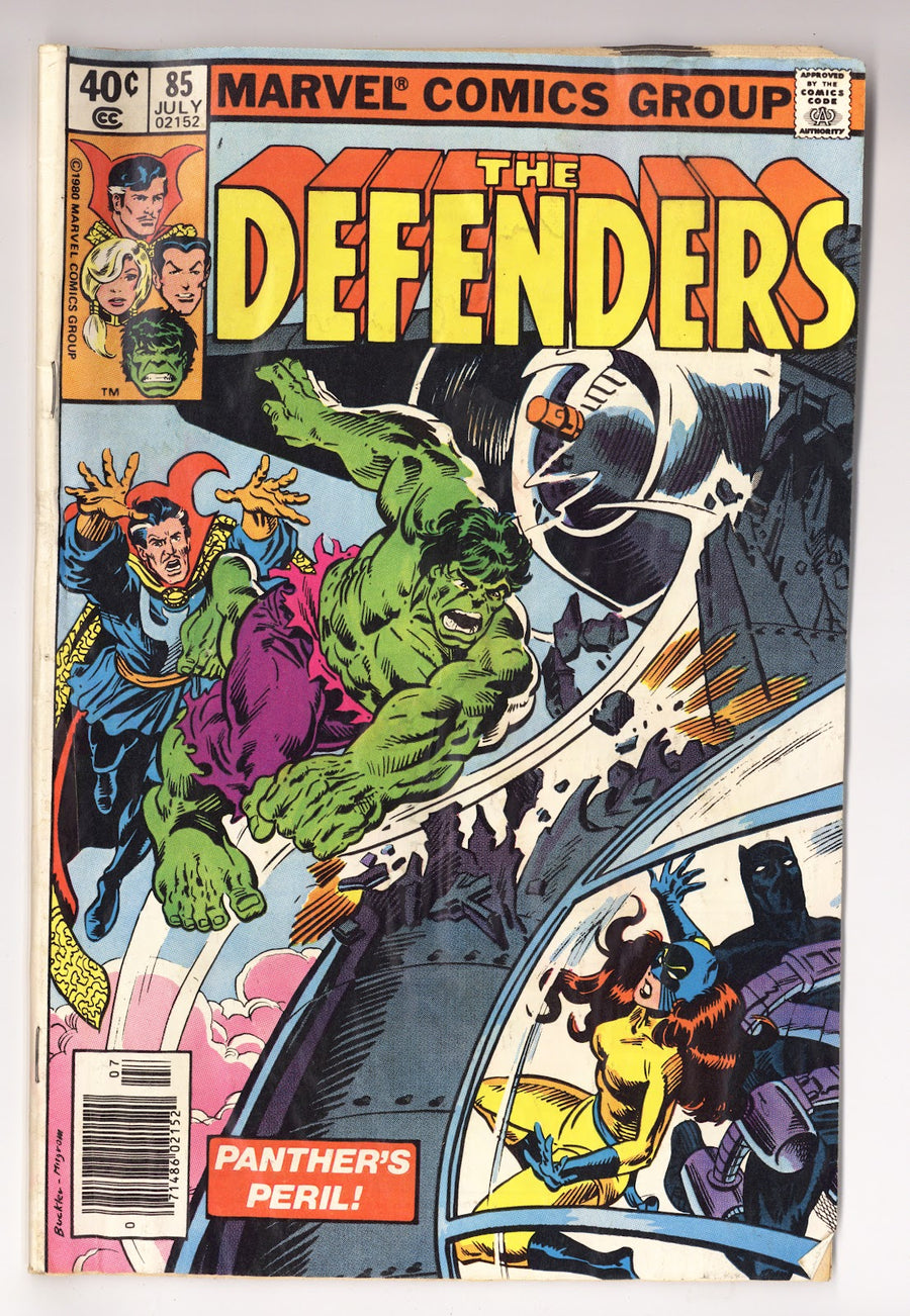 The Defenders Vol 1 85  Very Low Grade   (1980)   Newsstand