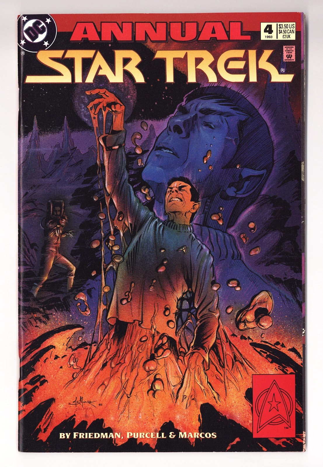 Star Trek Annual Vol 2 4  High Grade   (1993)