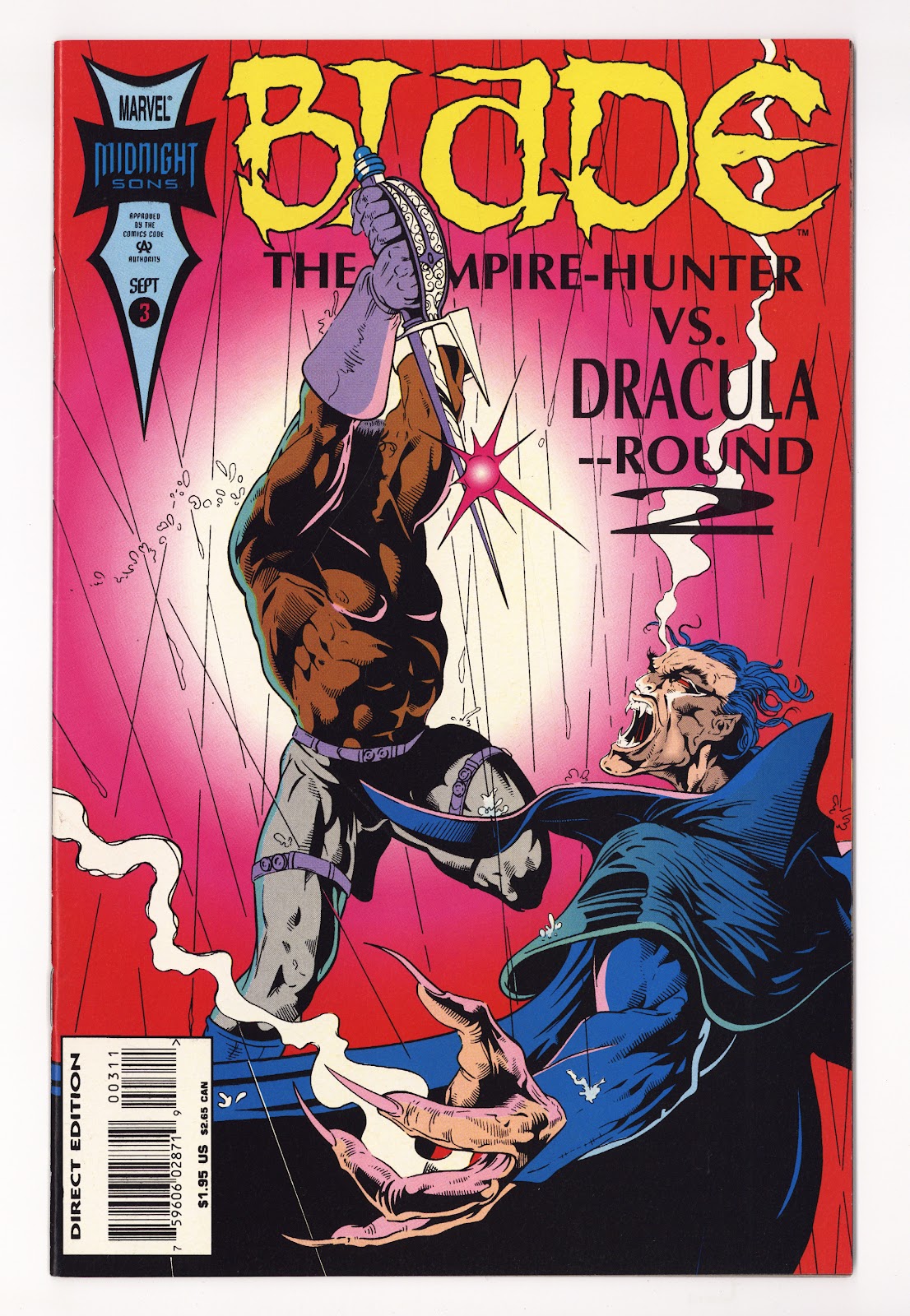 Blade: The Vampire-Hunter Vol 1 3 High Grade (1994) 