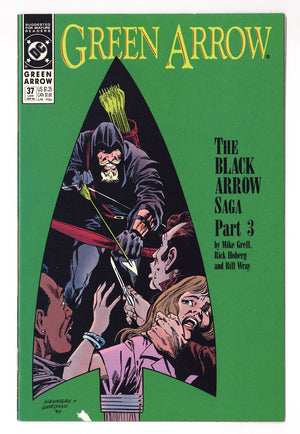 Green Arrow Vol 2 37  Mid Grade   (1990)
