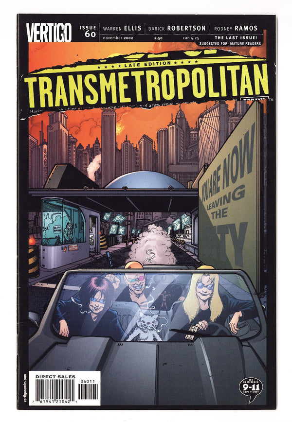 Transmetropolitan   60  Mid Grade   (2002)