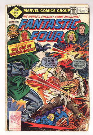 Fantastic Four Vol 1 199 Very Low Grade (1978) Whitman With Month