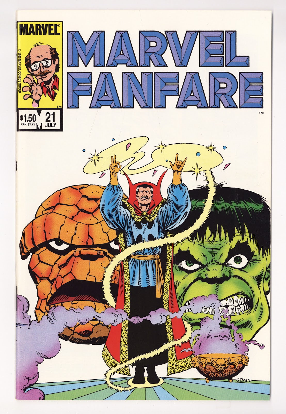 Marvel Fanfare Vol 1 21  High Grade   (1985)     