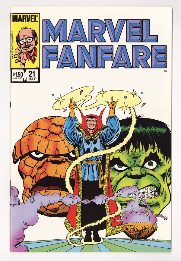 Marvel Fanfare Vol 1 21  High Grade   (1985)