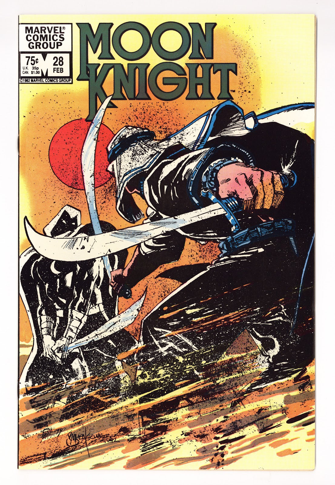 Moon Knight Vol 1 28 NM- (9.2) (1983) 