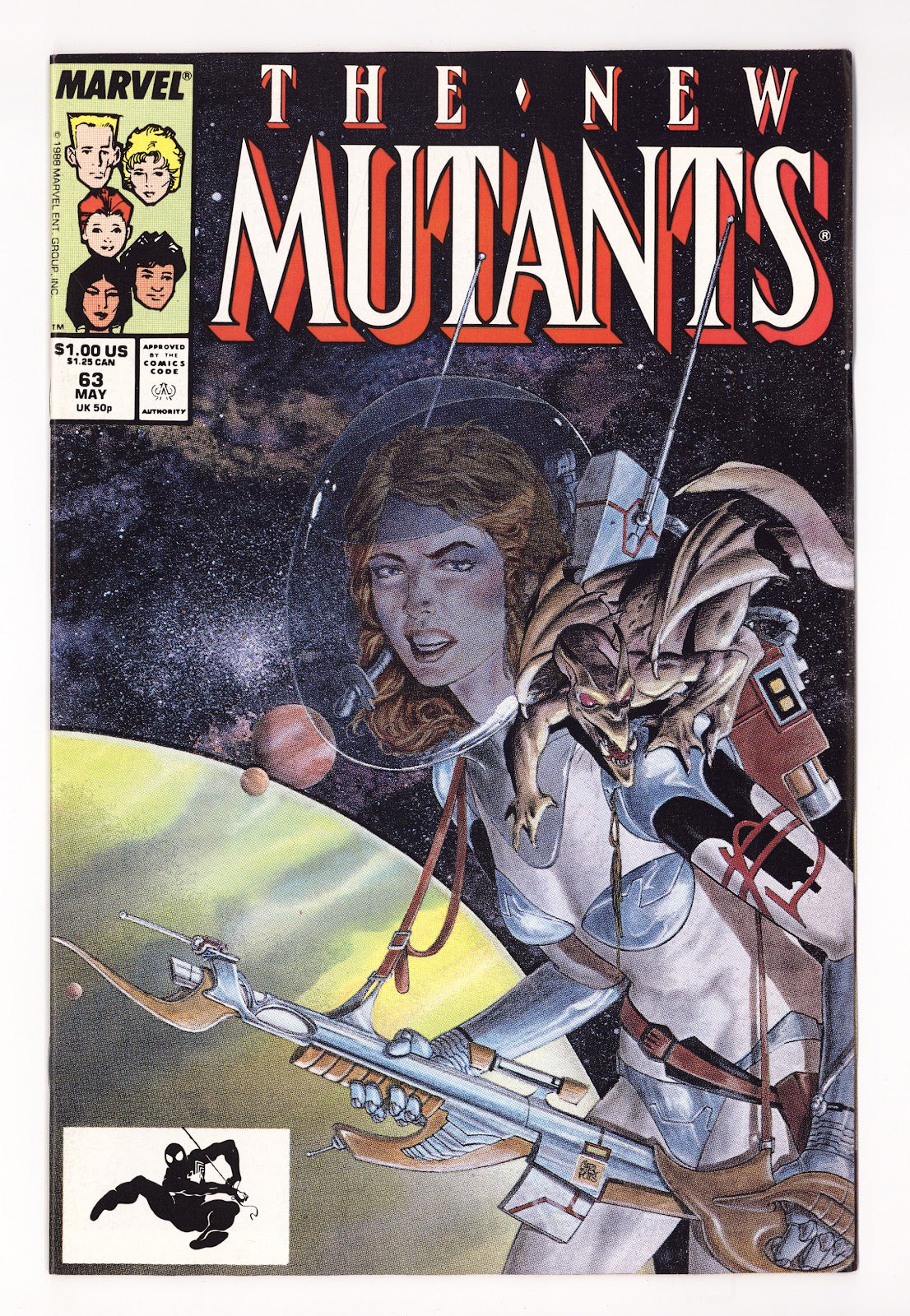 The New Mutants Vol 1 63 High Grade (1988) Direct 