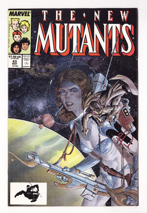 The New Mutants Vol 1 63 High Grade (1988) Direct