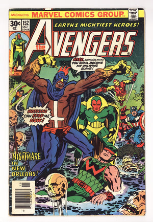 The Avengers Vol 1 152  Very Low Grade   (1976)
