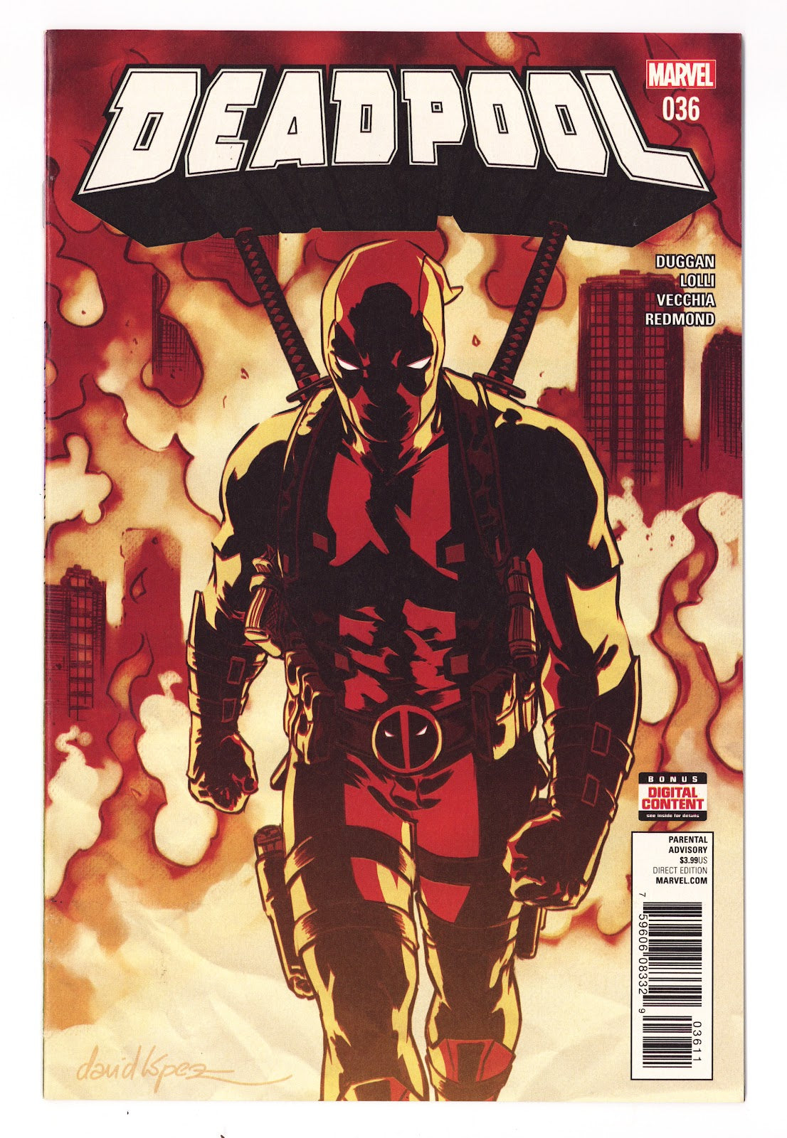 Deadpool Vol 5 36  High Grade   (2017)