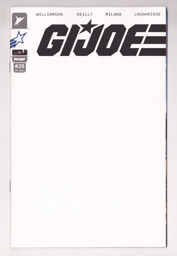 G.I. Joe 25 Joe Sketch Blank Variant (2026)