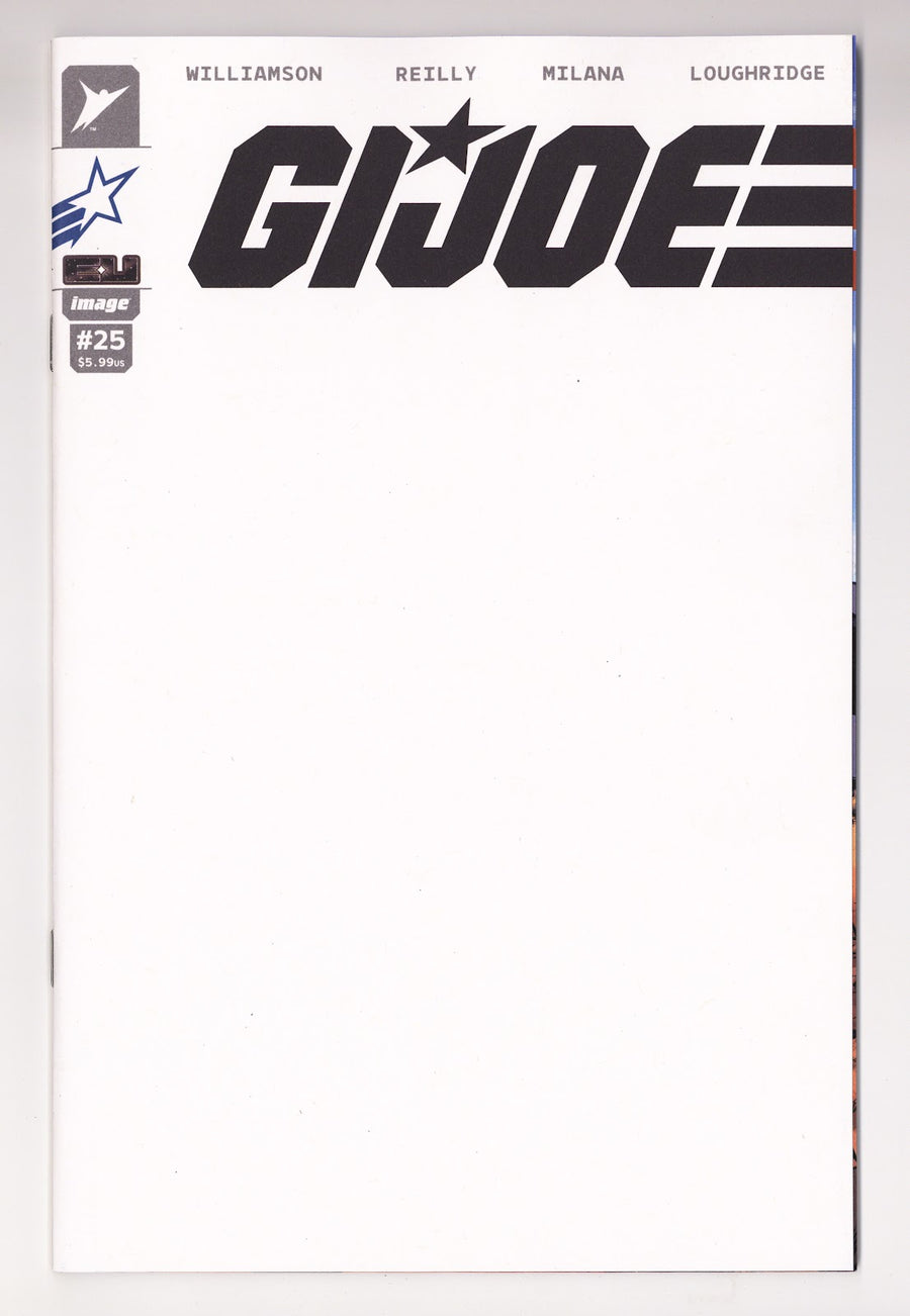 G.I. Joe 25 Sketch Blank Variant (2026)