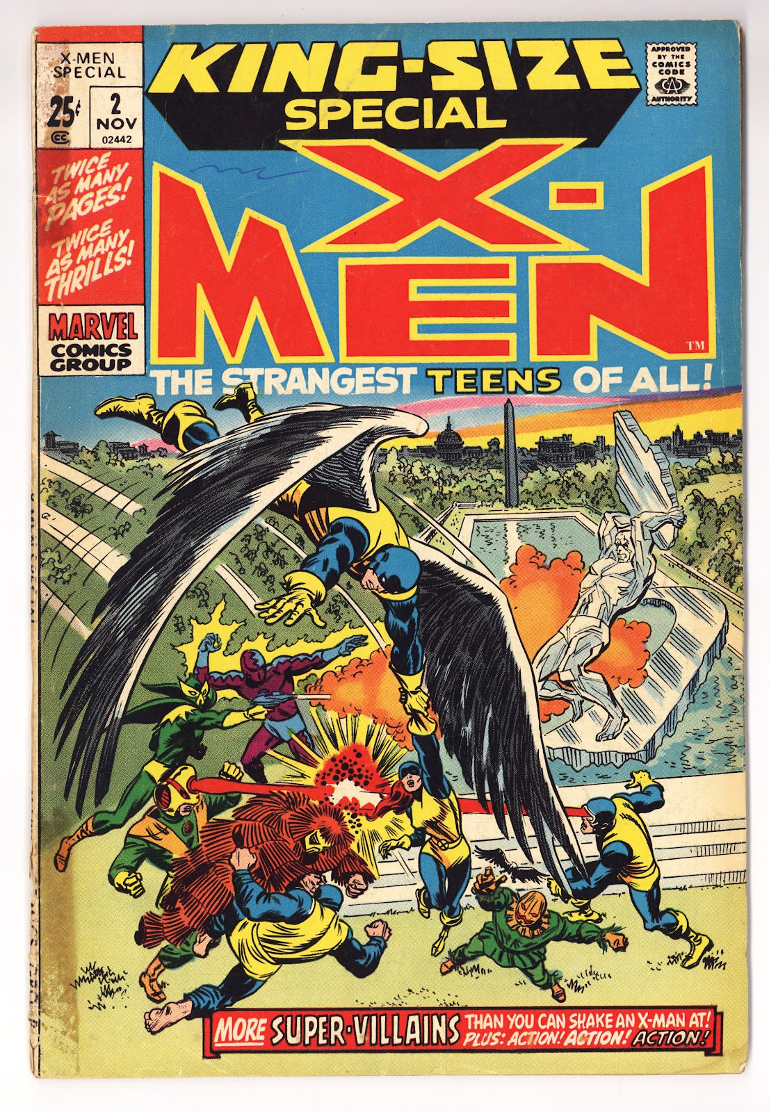 X-Men Annual Vol 1 2  GD/VG (3.0)   (1971)     