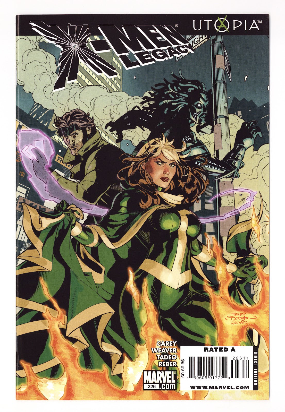 X-Men: Legacy Vol 1 226  Mid Grade   (2009)     