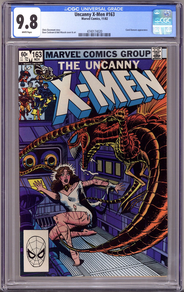 The Uncanny X-Men Vol 1 163 CGC 9.8 (NM/M)   (1982)