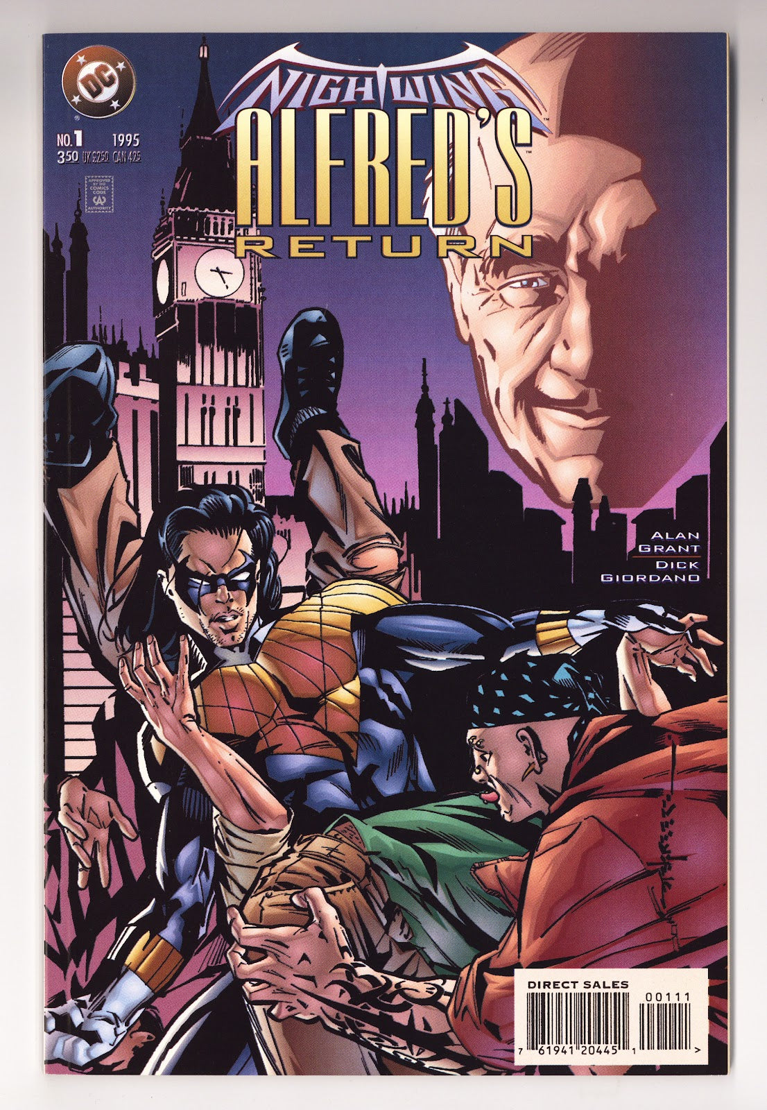 Nightwing: Alfred's Return   1  High Grade   (1995)     