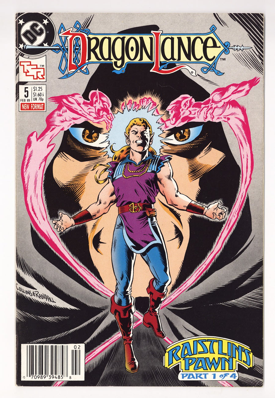 Dragonlance Comic Book   5  Mid Grade   (1989)   Newsstand