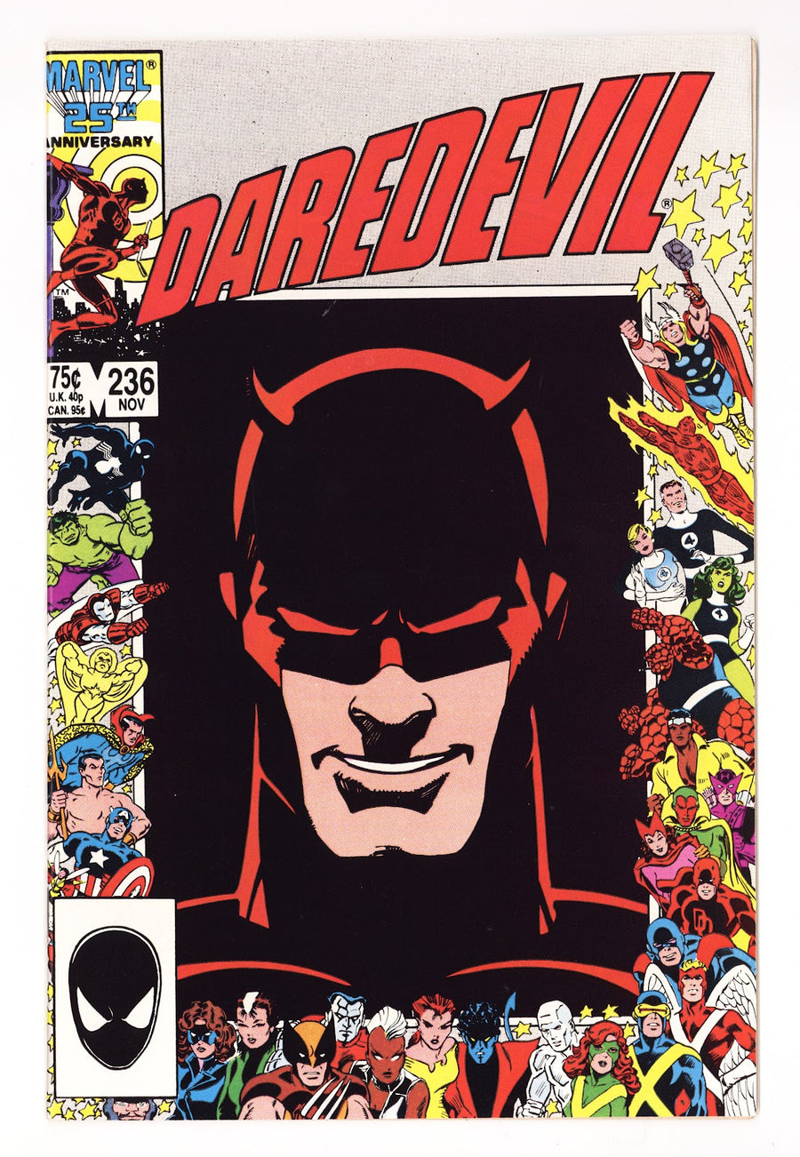 Daredevil Vol 1 236  High Grade   (1986)