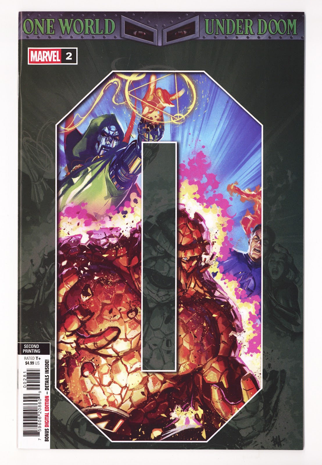 One World Under Doom 2 High Grade (2025) Harvey 2nd Print 