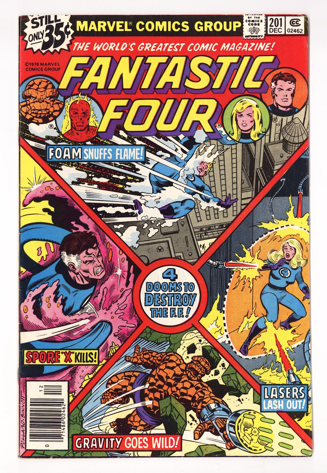 Fantastic Four Vol 1 201  Mid Grade   (1978)   Regular Edition  