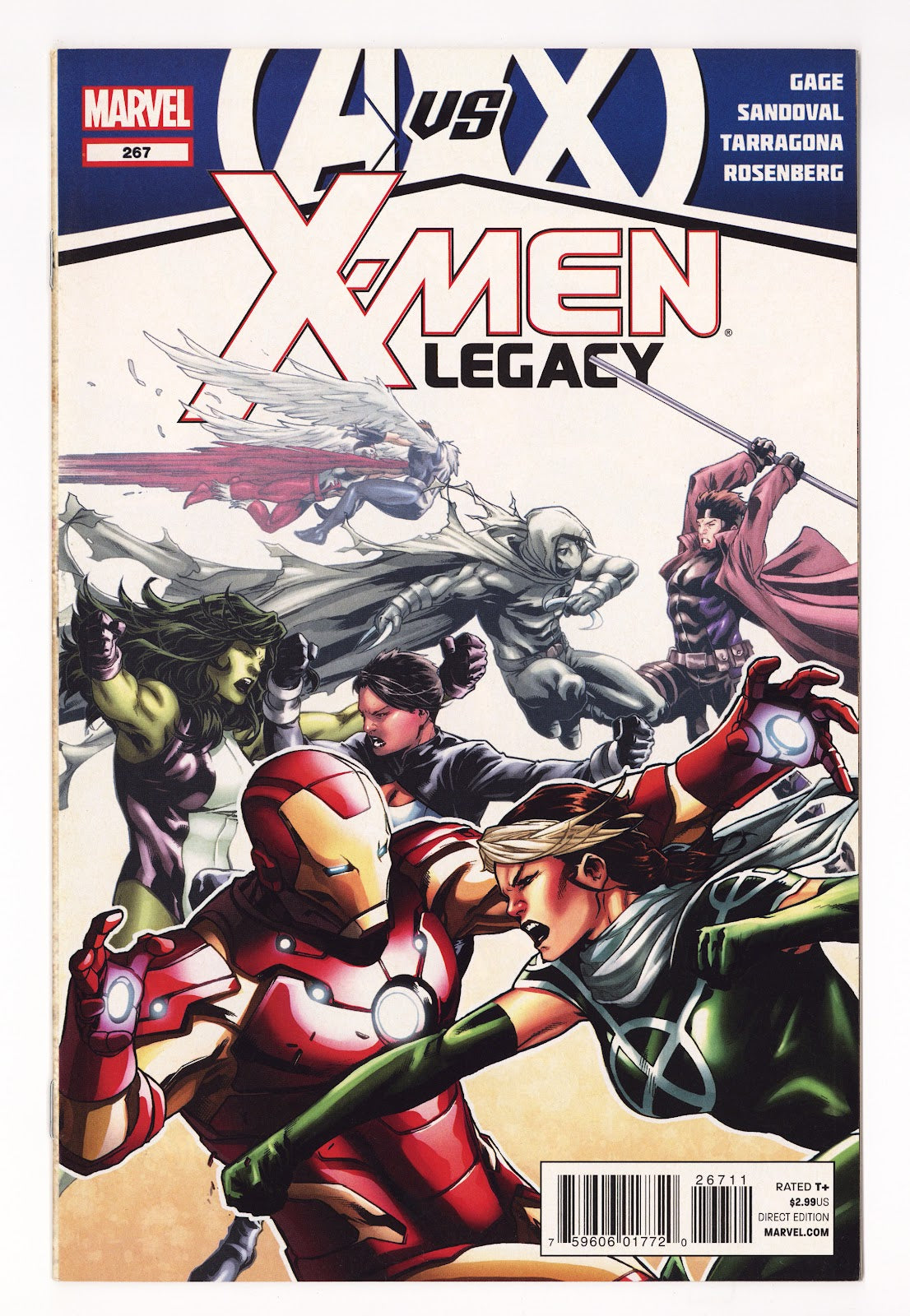 X-Men: Legacy Vol 1 267 High Grade (2012) 