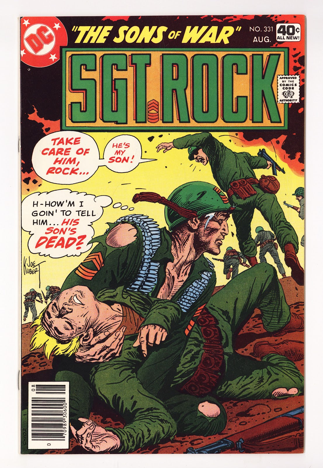 Sgt. Rock Vol 1 331  High Grade   (1979)     