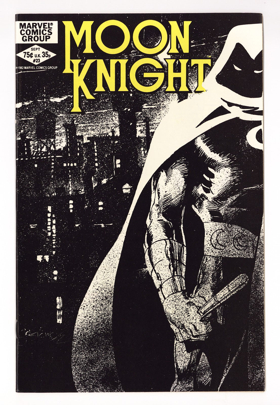 Moon Knight Vol 1 23 NM- (9.2) (1982) 