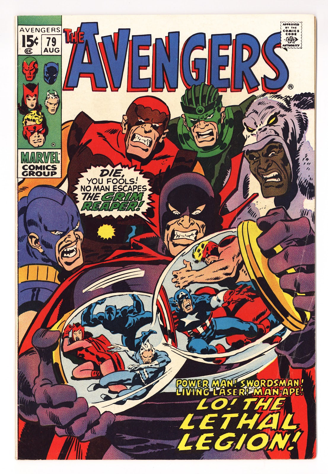 The Avengers Vol 1 79 VG (4.0) (1970) 
