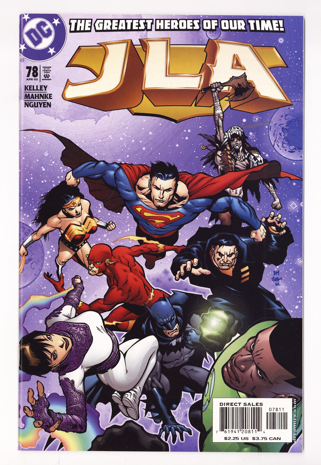 JLA 78 High Grade (2003) Direct Sales 