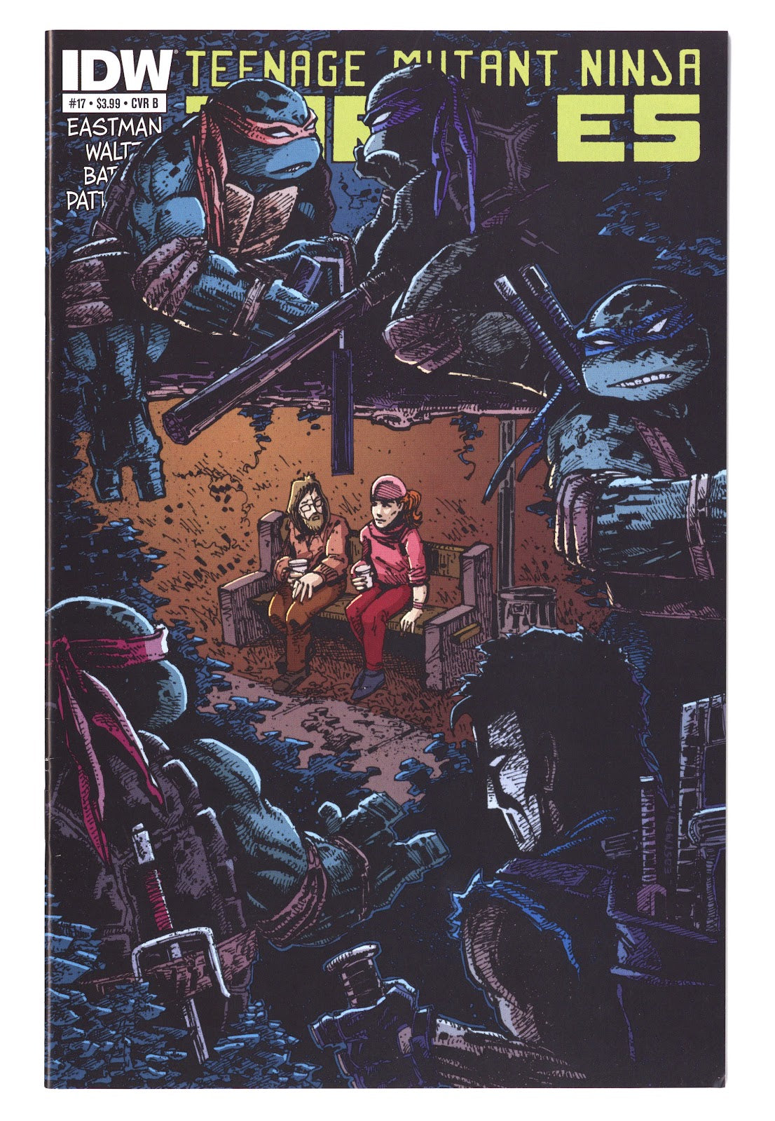 Teenage Mutant Ninja Turtles Vol 5 17 Mid Grade (2012) Eastman Variant 