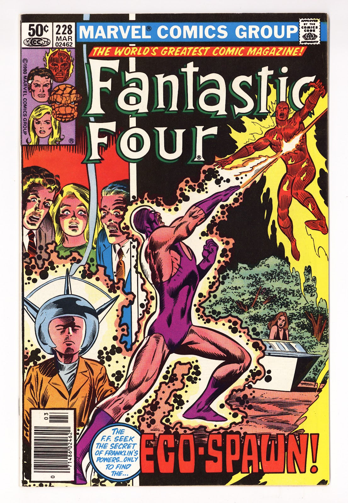 Fantastic Four Vol 1 228 Mid Grade (1981) Newsstand 