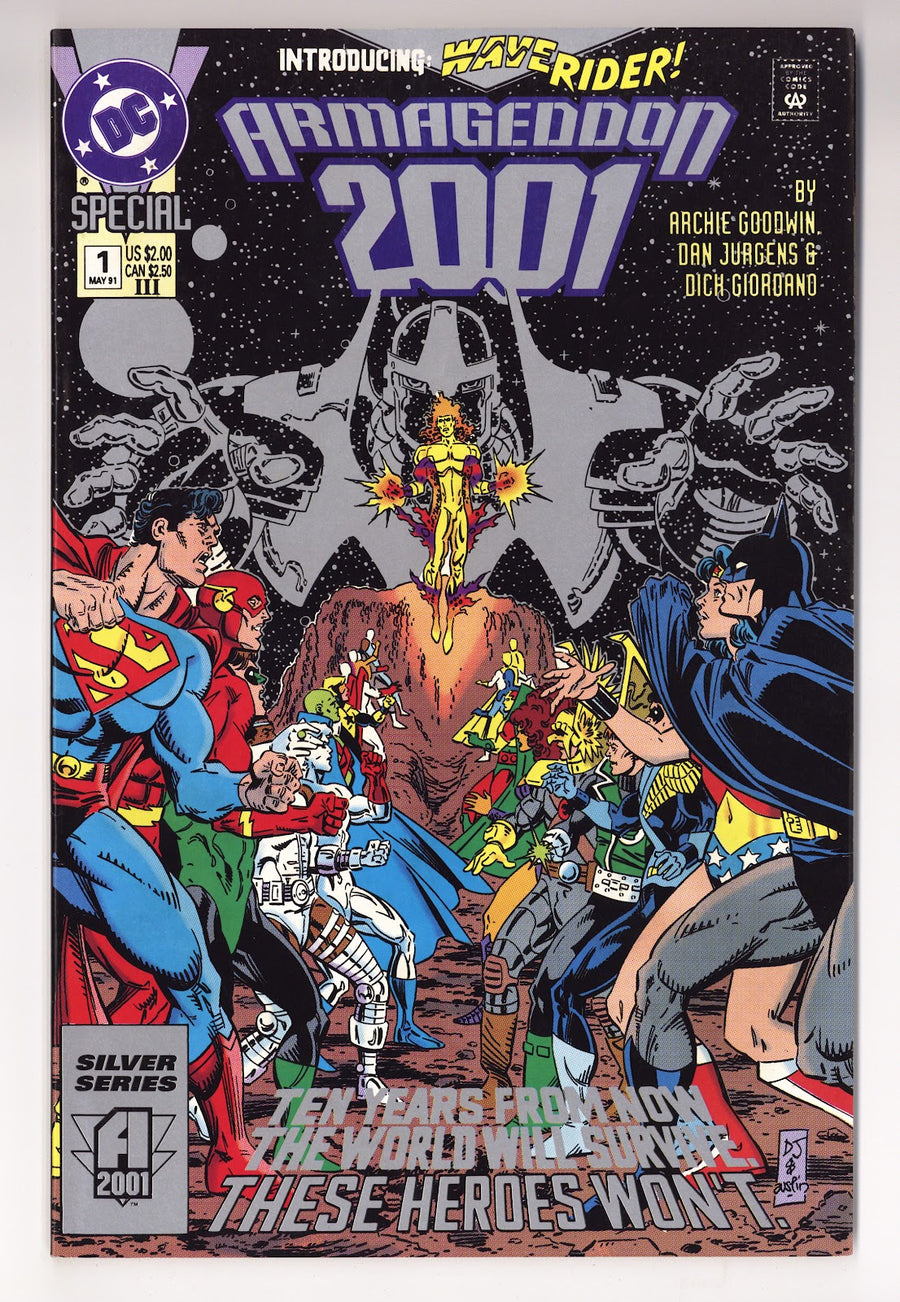 Armageddon 2001 1 High Grade (1991) 3rd Print 