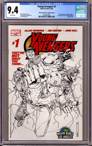 Young Avengers Vol 1 1 CGC 9.4 (NM) (2005) Cheung Wizard World Exclusive Variant
