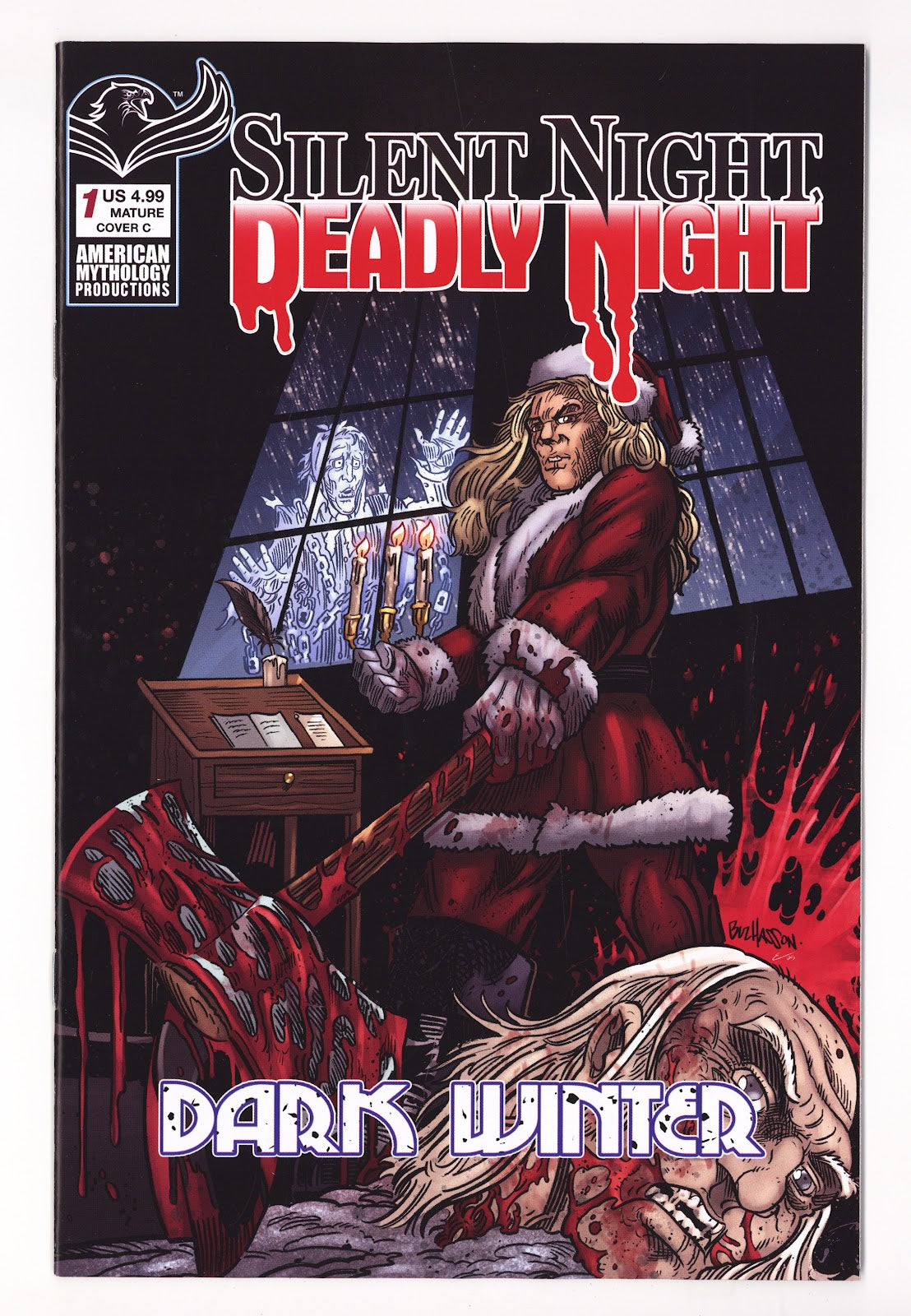 Silent Night Deadly Night Dark Winter 1 Hasson Variant (2026)