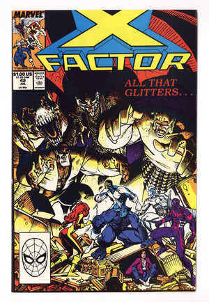 X-Factor Vol 1 42  High Grade   (1989)   Direct
