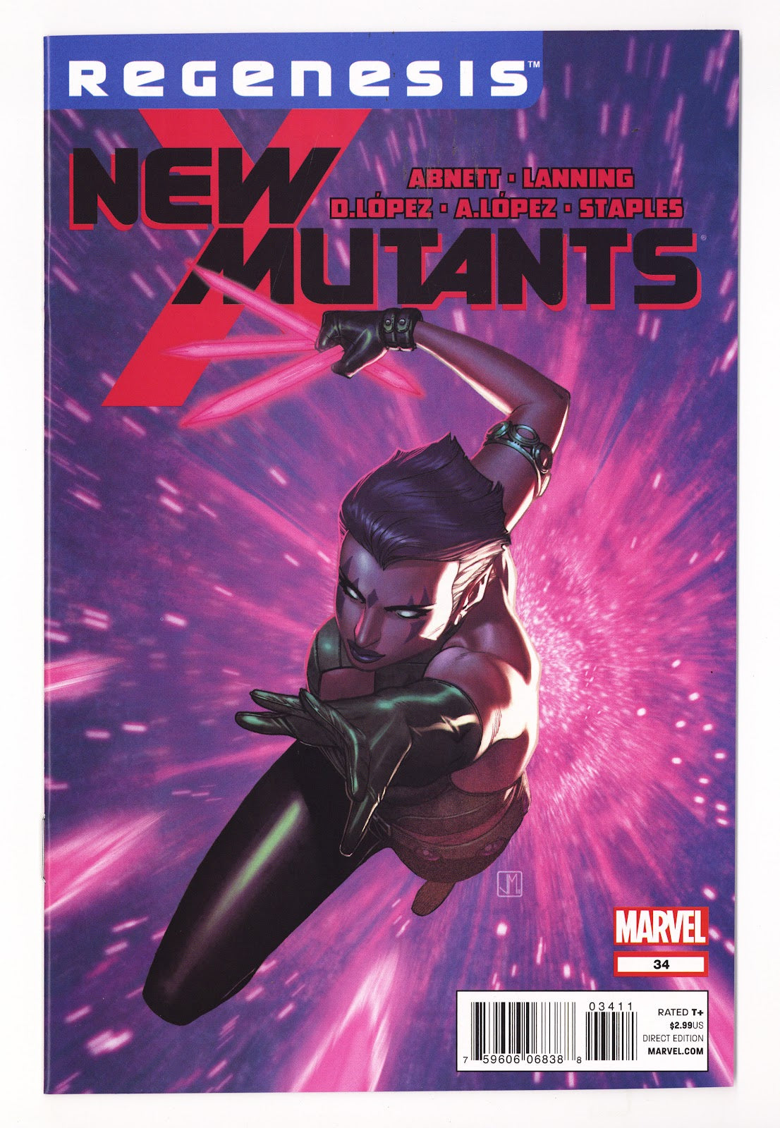 New Mutants Vol 3 34 High Grade (2012) 