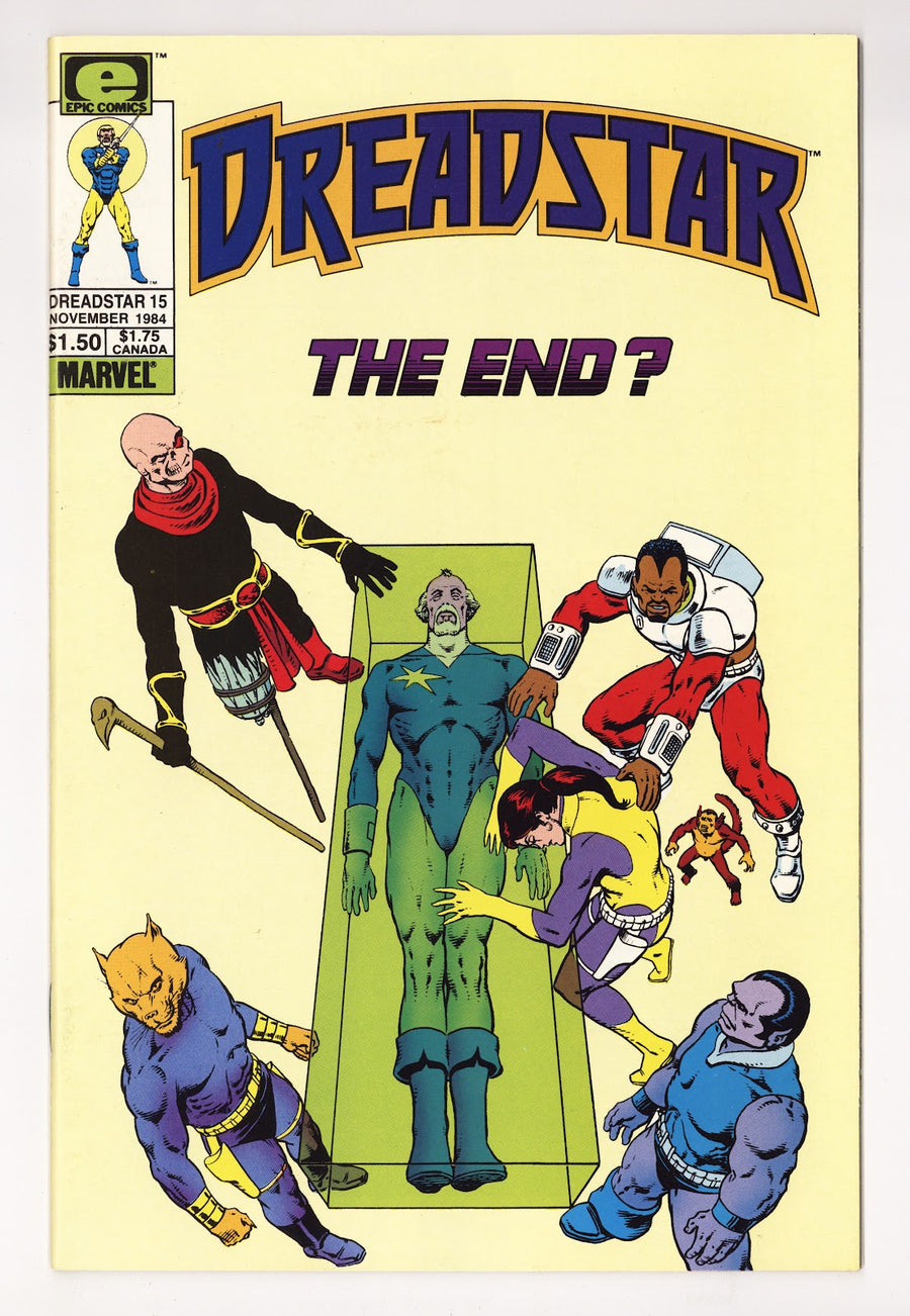 Dreadstar Vol 1 15  Mid Grade   (1984)