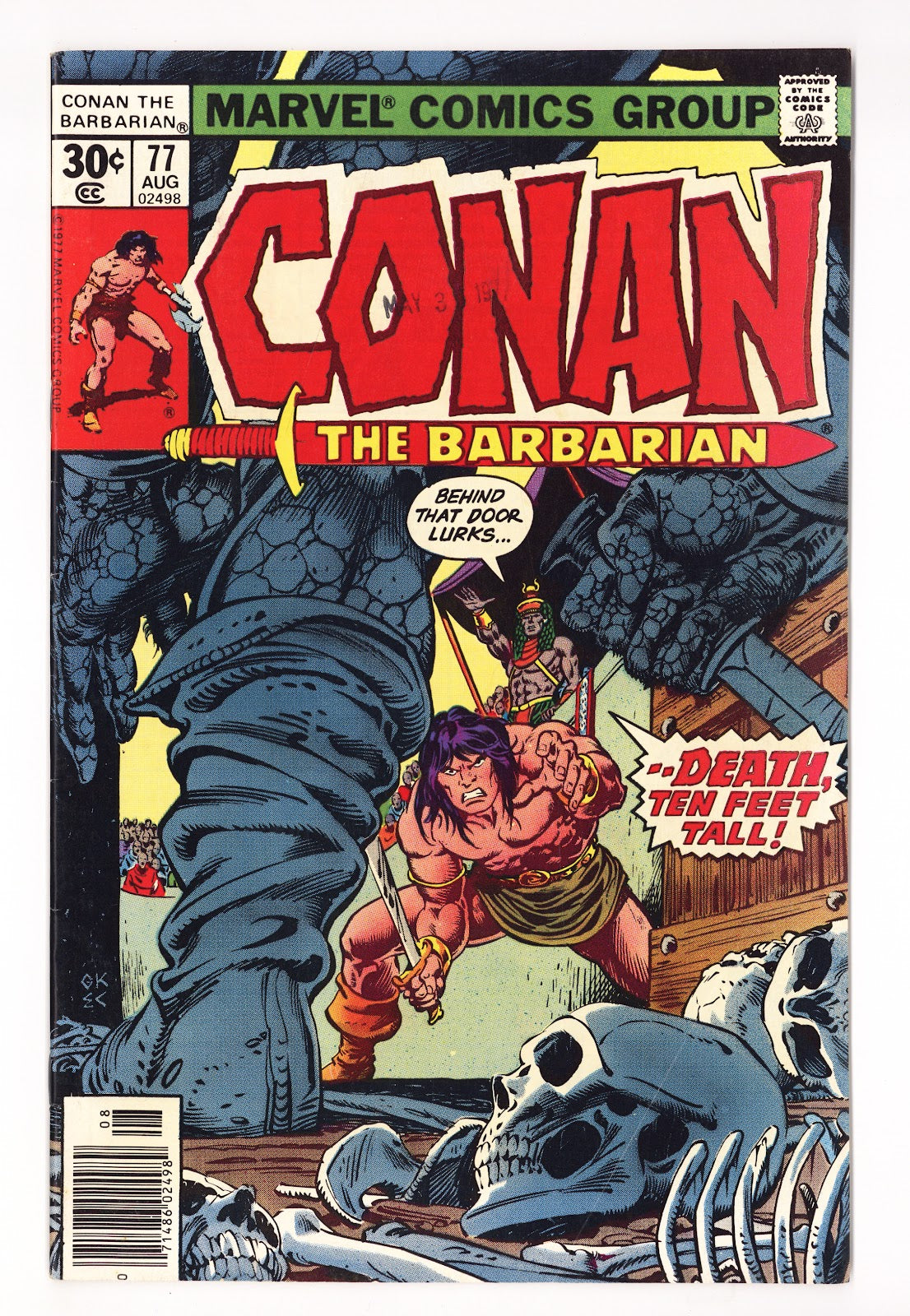 Conan the Barbarian Vol 1 77  Mid Grade   (1977)   30¢  