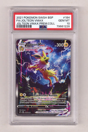 Pokemon Swsh Promo Jolteon Vmax PSA 10 (2021)