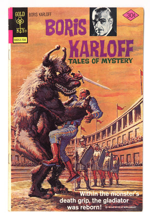 Boris Karloff Tales of Mystery 74 Mid Grade (1977) Gold Key