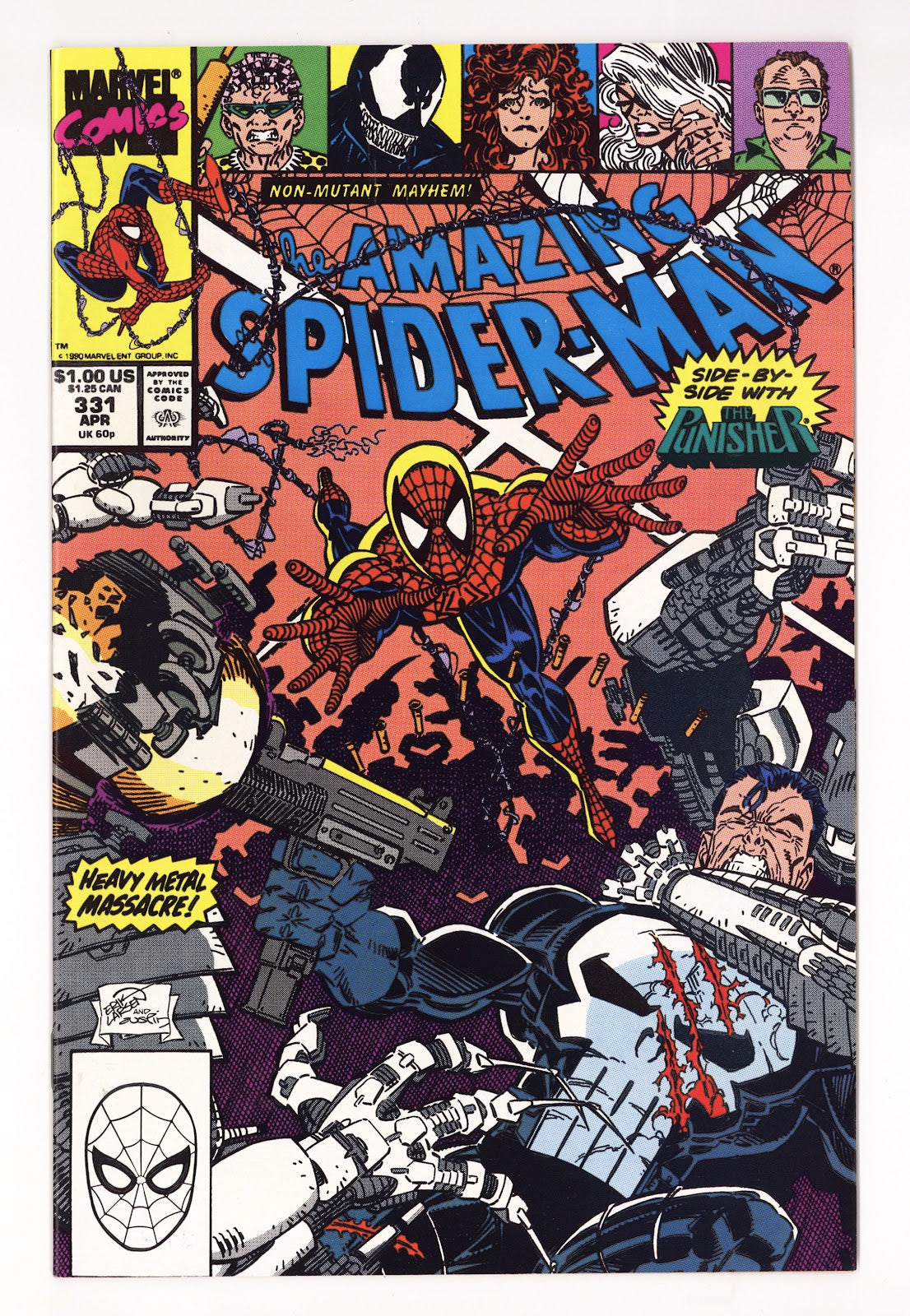 The Amazing Spider-Man Vol 1 331 High Grade (1990)  