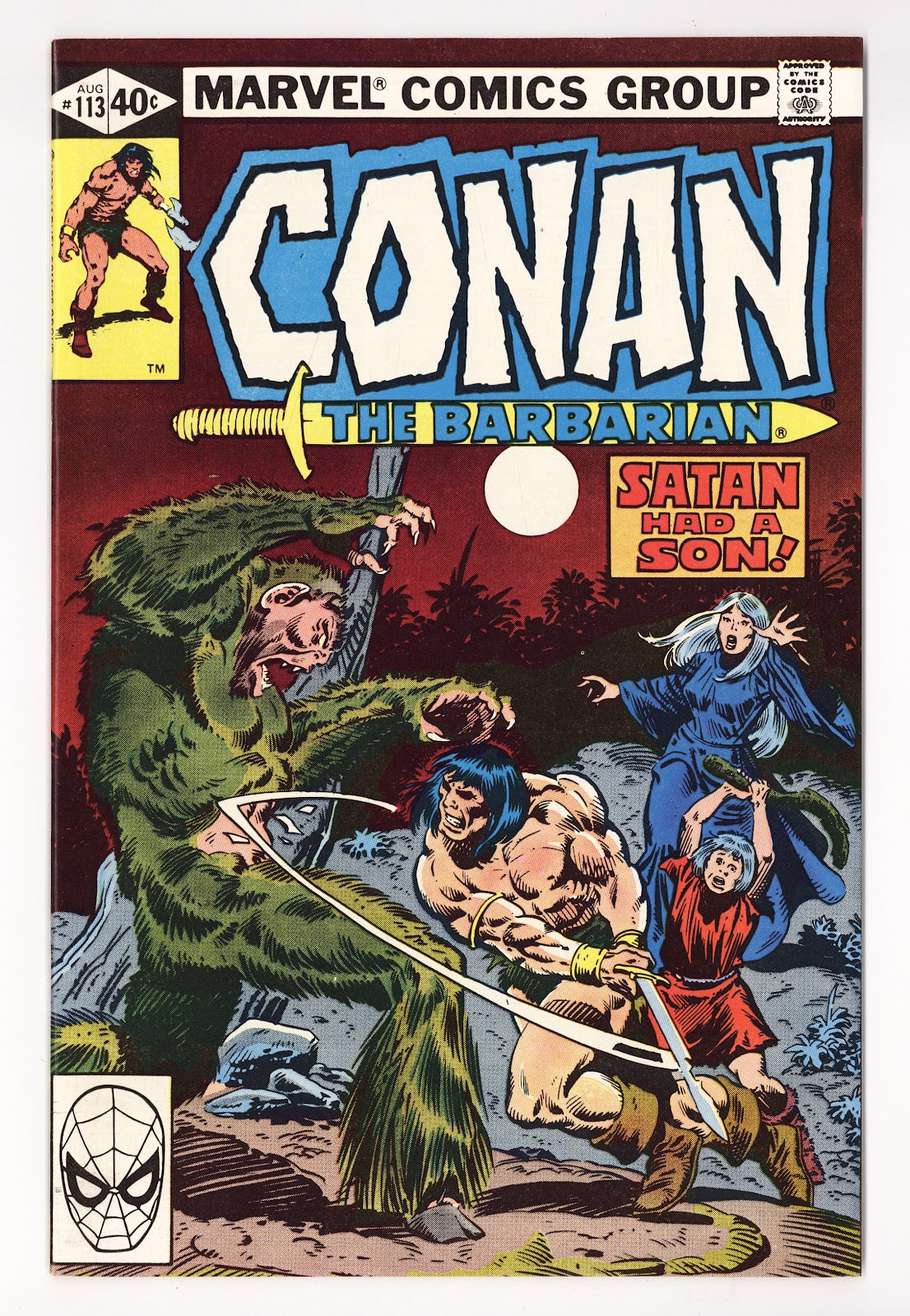 Conan the Barbarian Vol 1 113 High Grade (1980) 