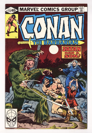 Conan the Barbarian Vol 1 113 High Grade (1980)