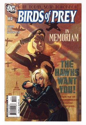 Birds of Prey Vol 1 112 Mid Grade (2008)