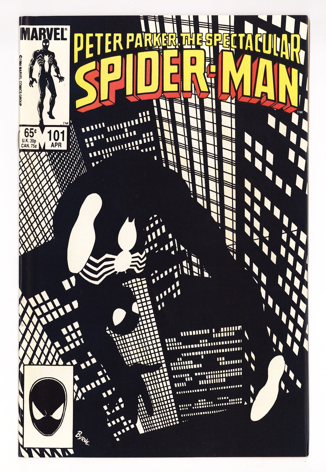 The Spectacular Spider-Man Vol 1 101 NM- (9.2) (1985) 