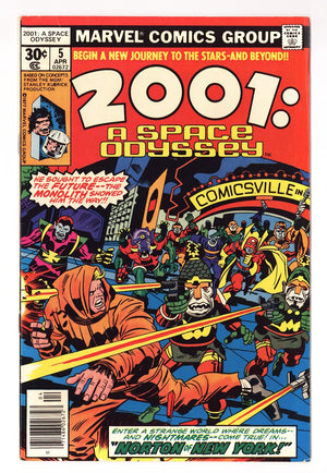 2001, A Space Odyssey Vol 1 5 Mid Grade (1977)